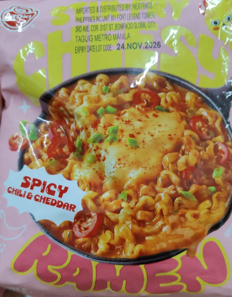 Stir Fry Spicy Chili & Cheddar Cheesy Ramen