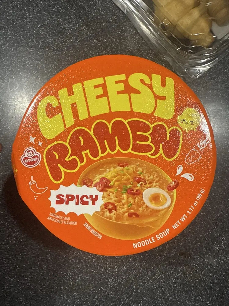 Cheesy Ramen Spicy Noodle Soup