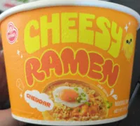 Cheesy Ramen - Cheddar Flavored Noodle Soup