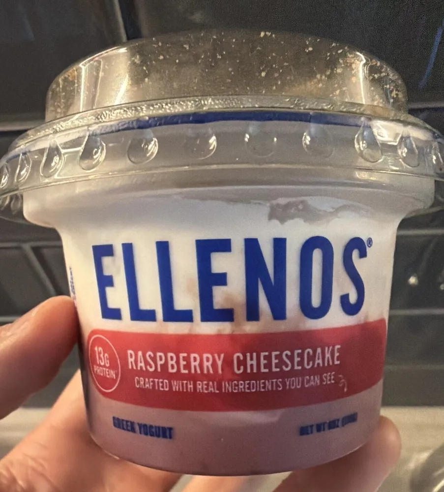 Raspberry Cheesecake Greek Yogurt