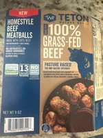 Home style Beef Meatballs - Teton