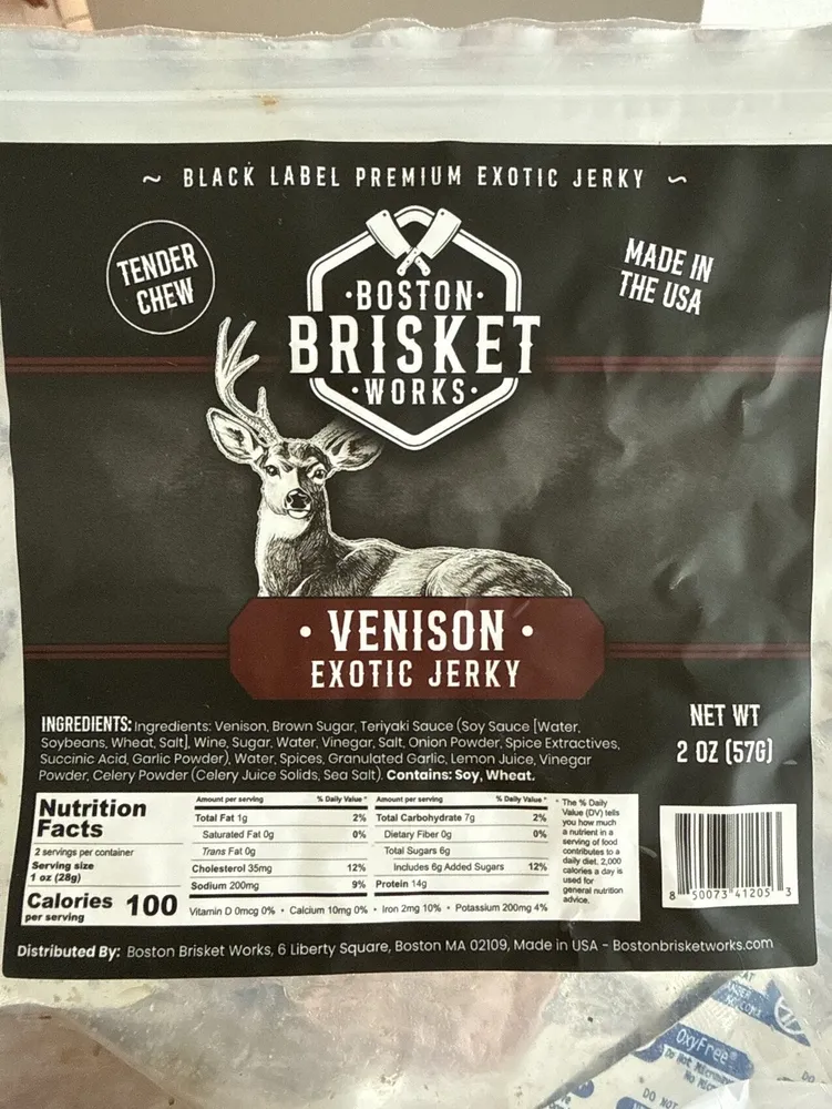 Venison Exotic Jerky