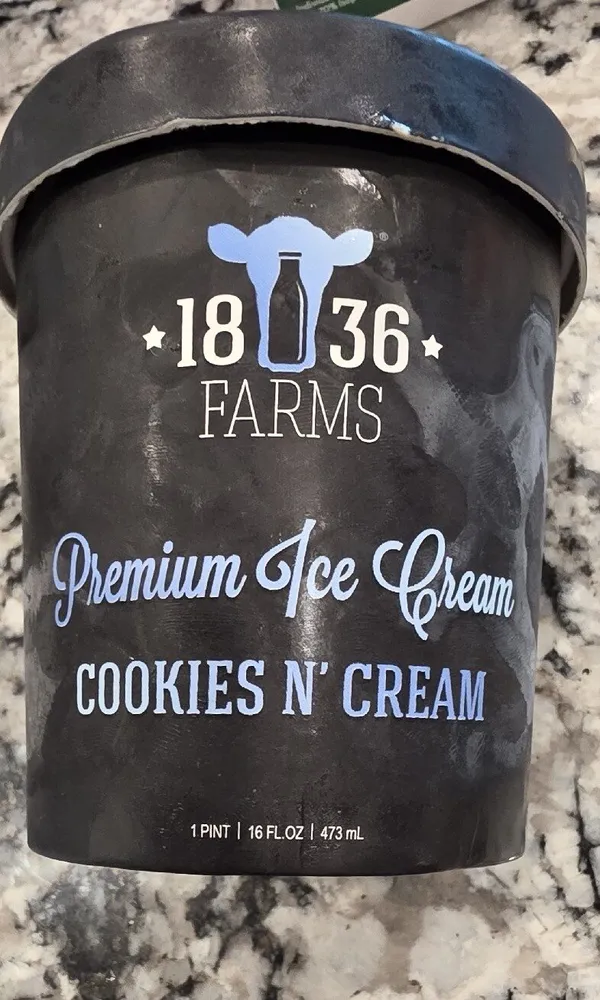 1836 FARMS ICE CREAM