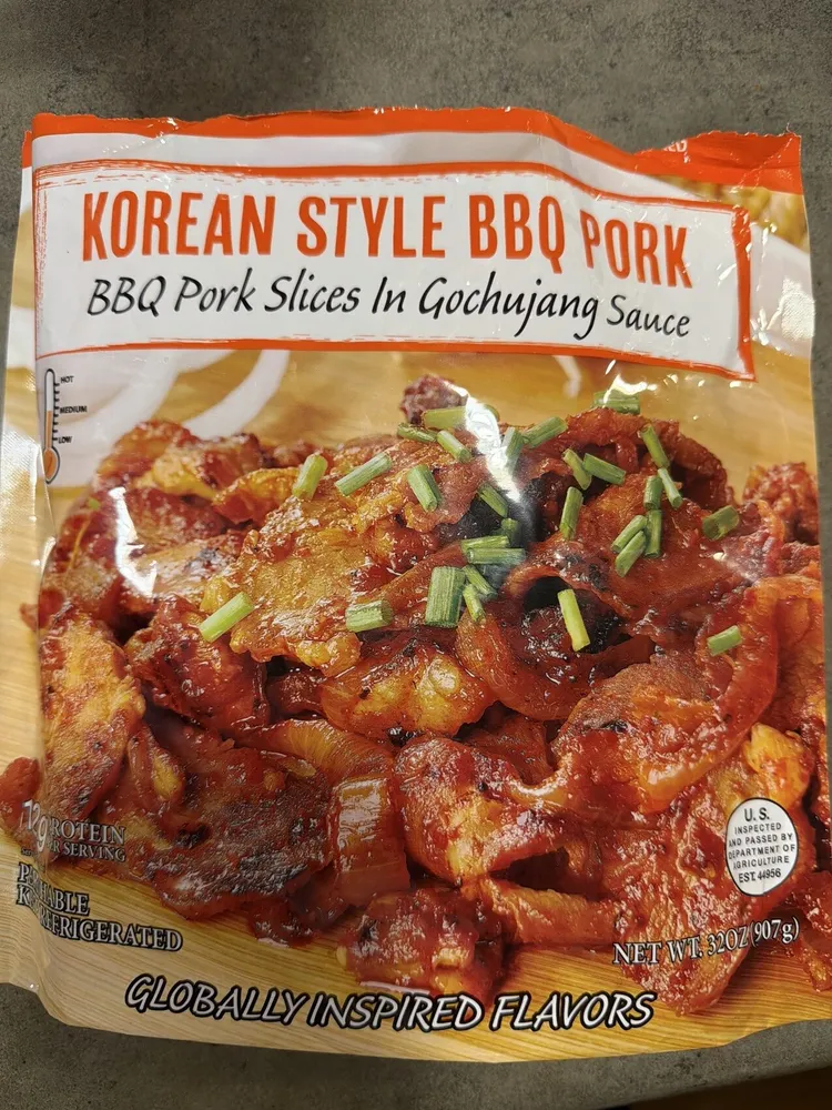 Korean Style Bbq Pork