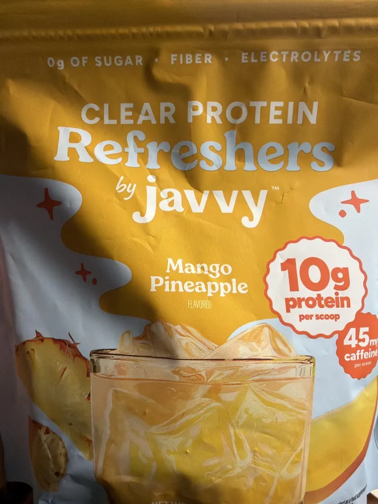 Javvy Clear Protein Refreshers-mango Pineapple