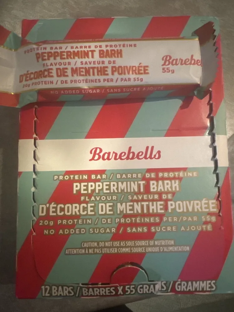 Peppermint Bark Protein Bar