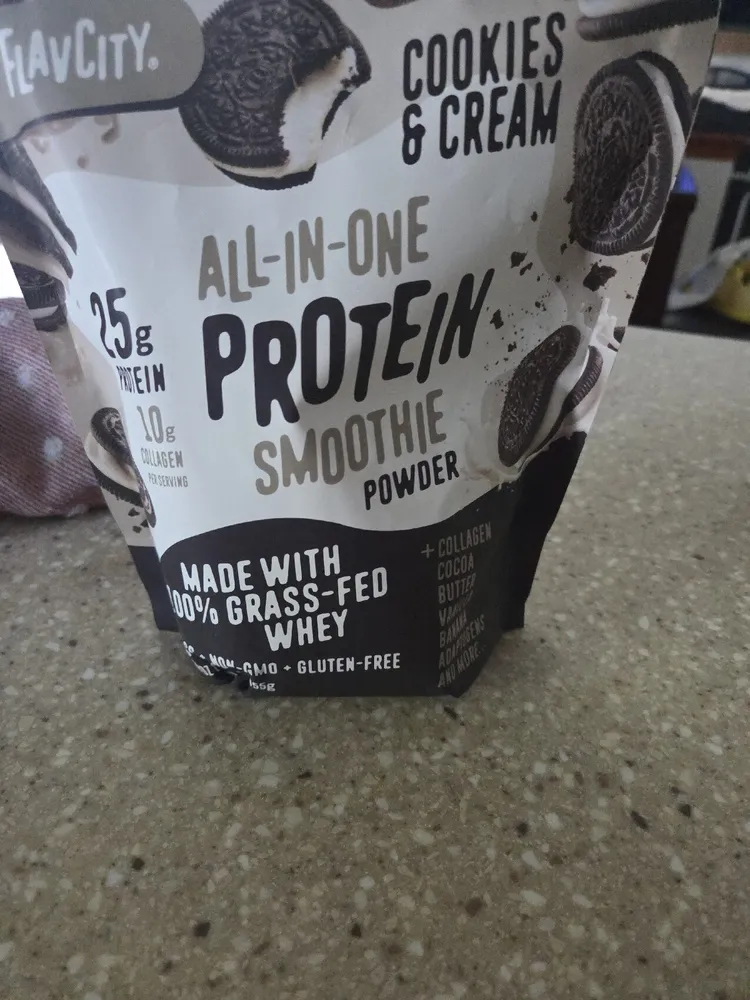 All-In-One Protein Smoothie Powder Cookies & Cream