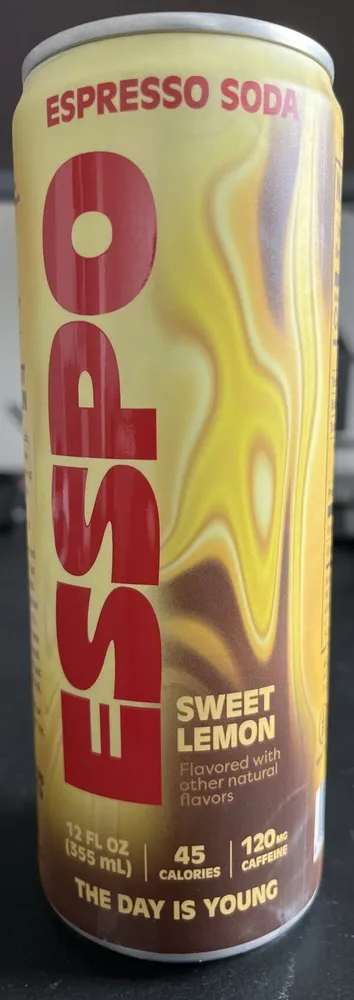 Sweet Lemon Espresso Soda