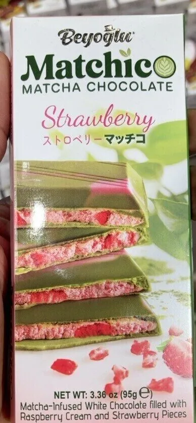 Strawberry Matcha Chocolate