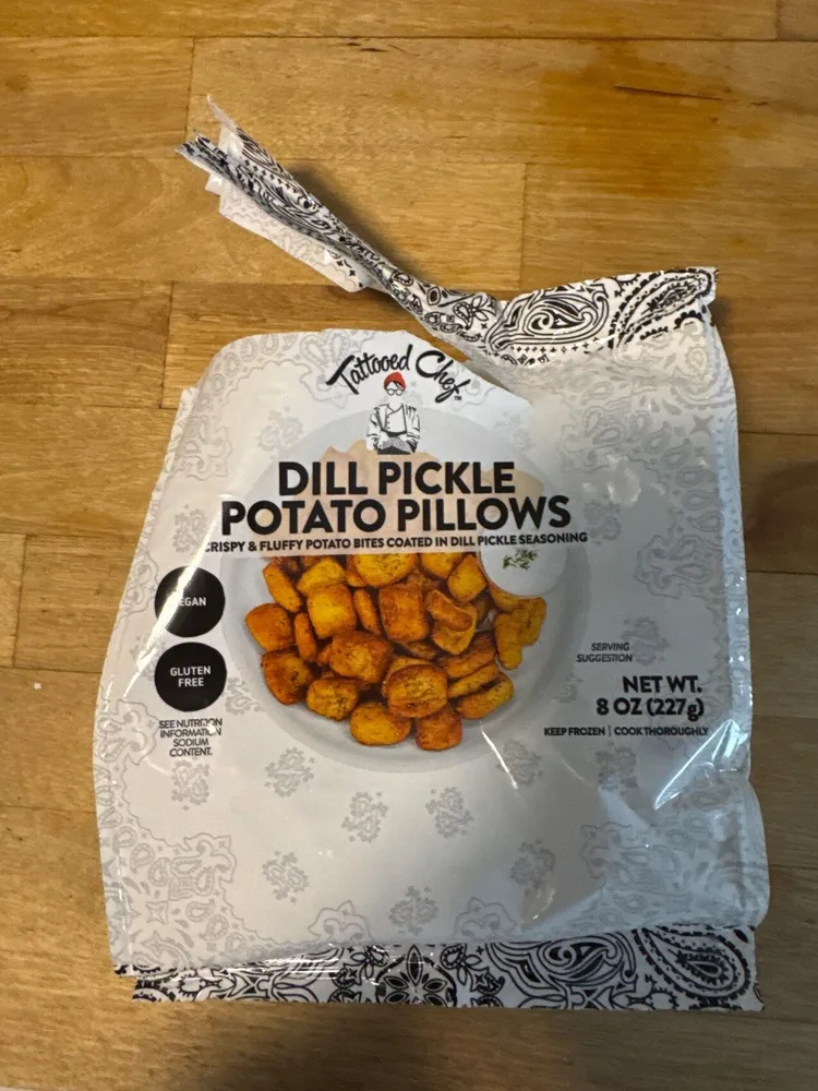 Dill pickle Potato Pillows