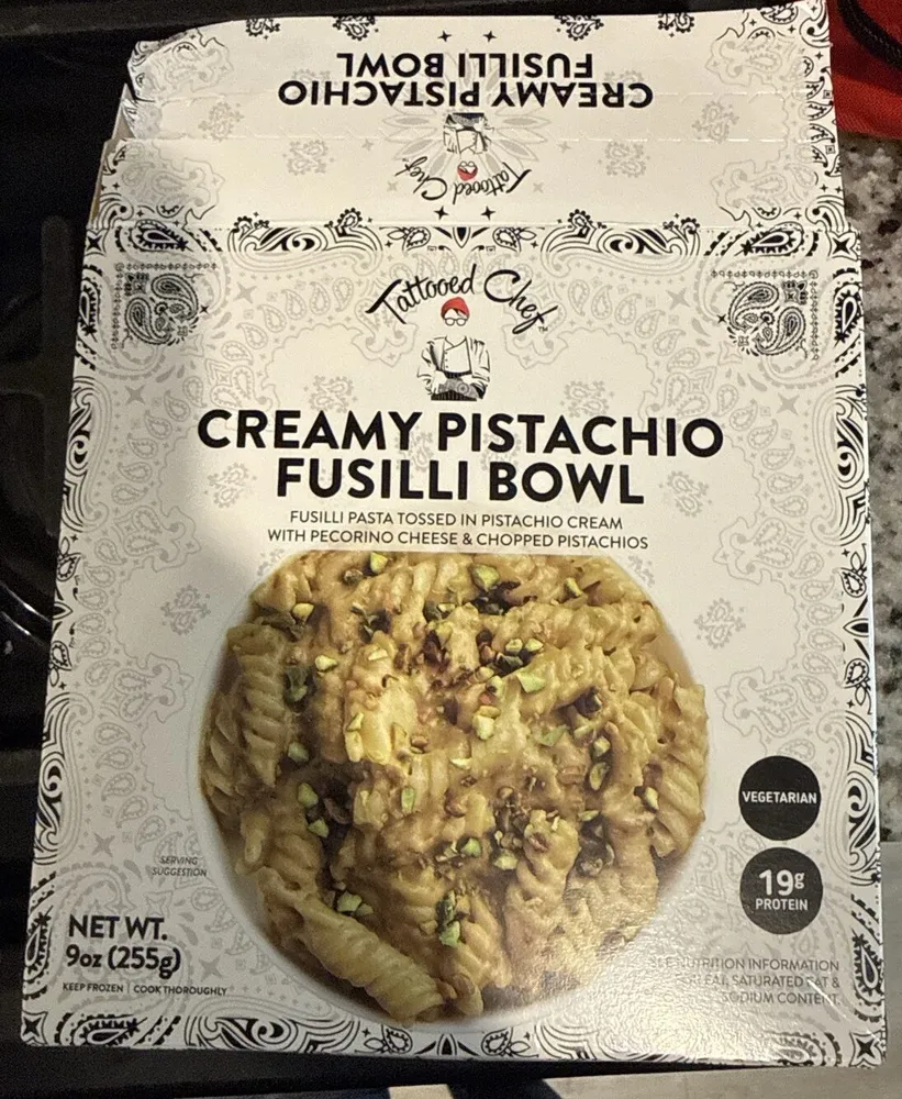 CREAMY PISTACHIO FUSILLI BOWL