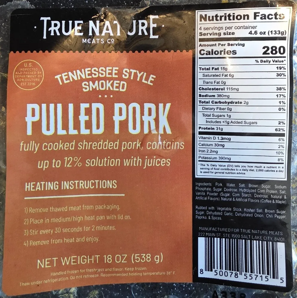 Tennessee Style Smoked Pulled Pork