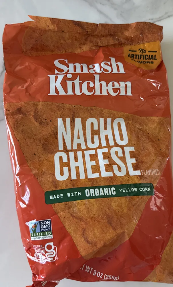 Nacho Cheese Flavored Tortilla Chips