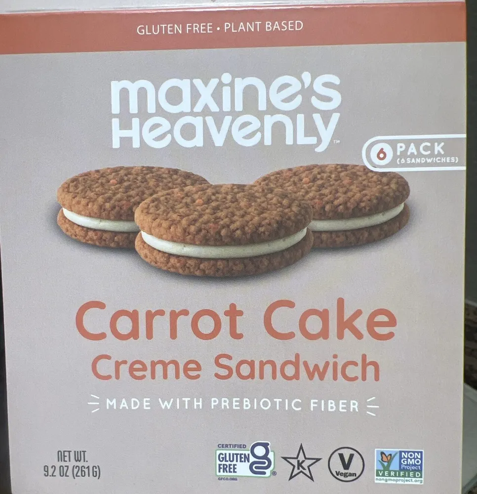 Carrot Cake Creme Sandwich