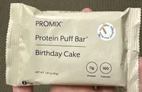 Protein Puff Bar Birthday Cake