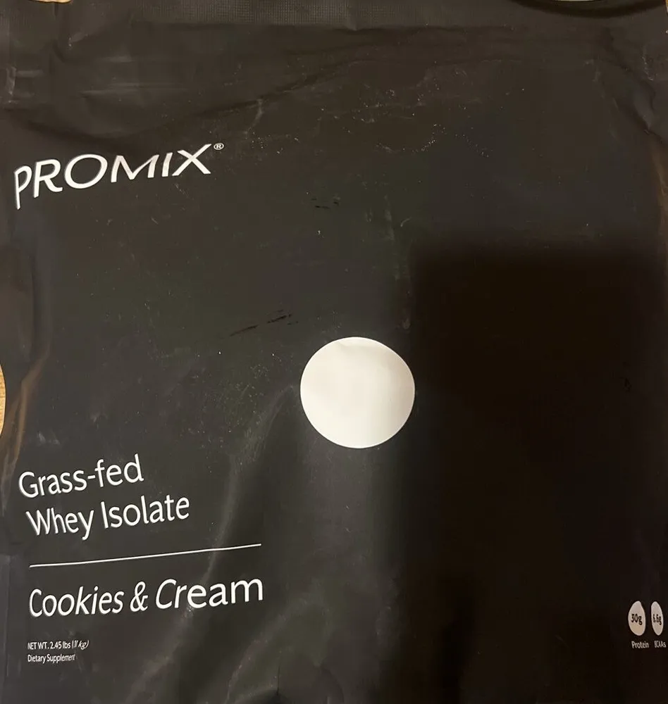 Grass Fed Whey Isolate Cookies And Cream
