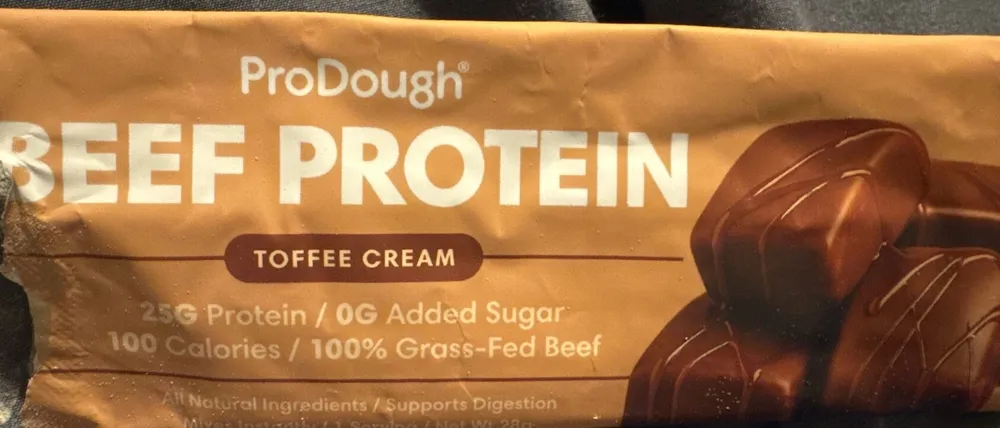 Tofee Cream Beef Protien Powder