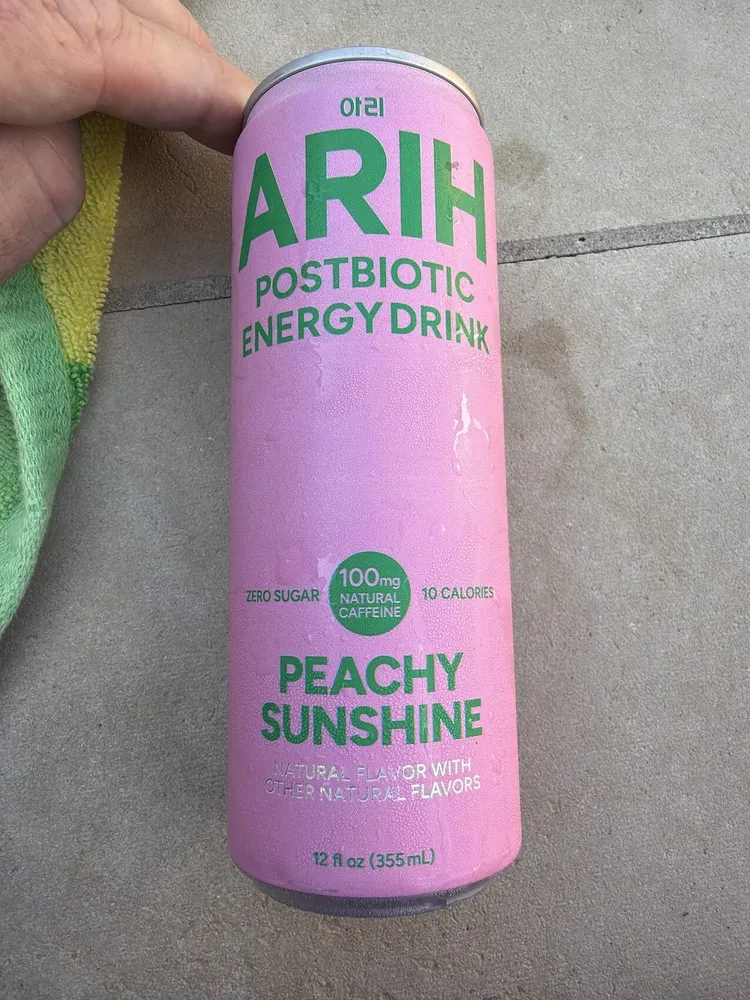 POSTBIOTIC ENERGY DRINK PEACHY SUNSHINE