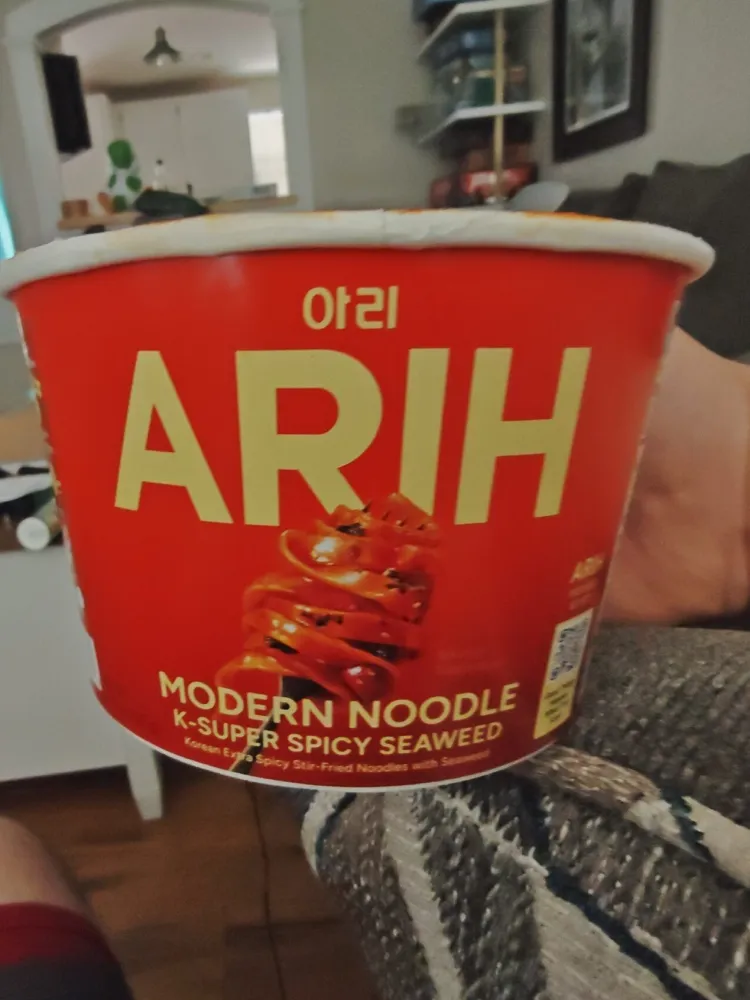 Modern Noodle K-Super Spicy Seaweed
