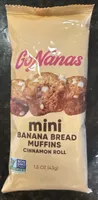 mini BANANA BREAD MUFFINS CINNAMON ROLL