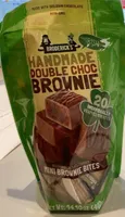 Handmade double choc broownie