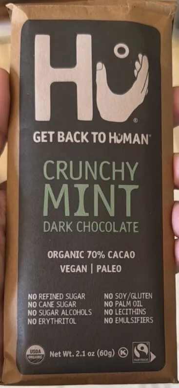 Crunchy Mint Dark Chocolate