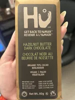 Hazelnut Butter Dark Chocolate Bar