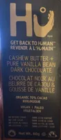Cashew Butter + Pure Vanilla Bean Dark Chocolate