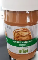 Beurre d'arachide crémeux