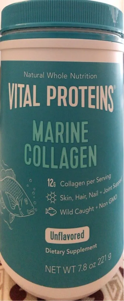 Marine Collagen Unflavored Dietary Supplement