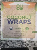 Certified Organic Paleo Gluten Free Vegan Coconut Wraps Wraps