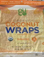 Coconut Wraps Turmeric