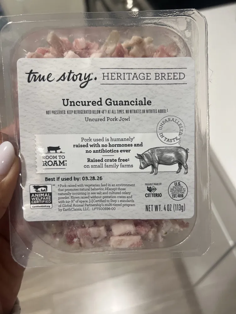 Uncured Guanciale