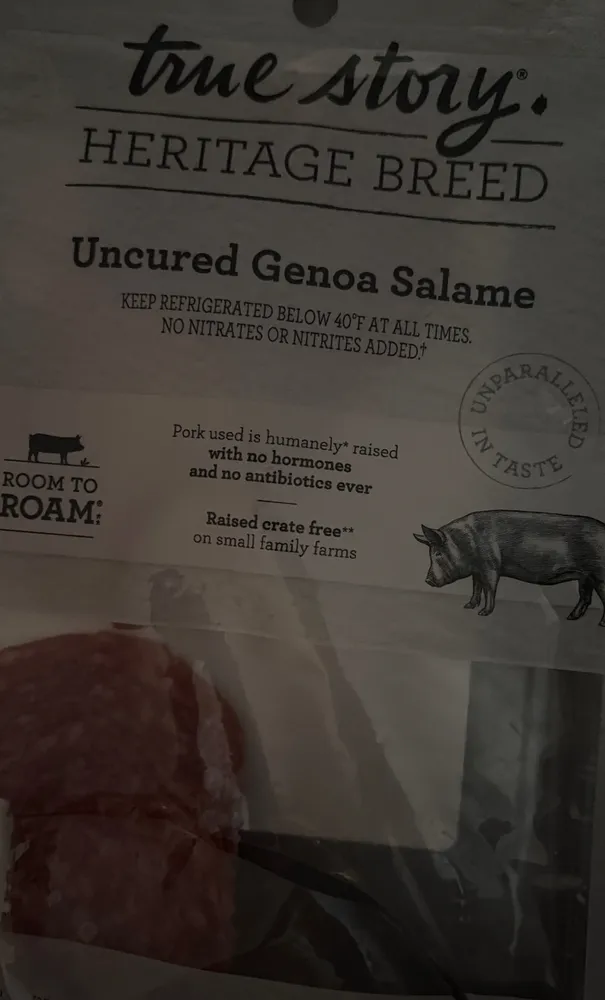 Uncured Genoa Salame