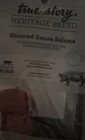 Uncured Genoa Salame