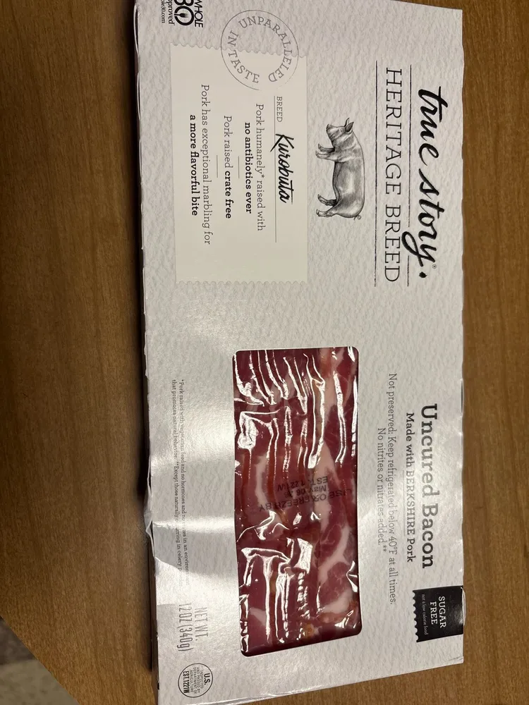 Uncured Bacon Made with Berkshire Pork
