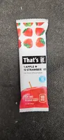 1 Apple + 12 Strawberries Fruit Bar
