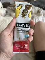 Apple + Pineapple Fruit Bar