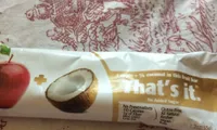 Apple + Coconut Fruit Bar