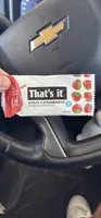 Apples and strawberries