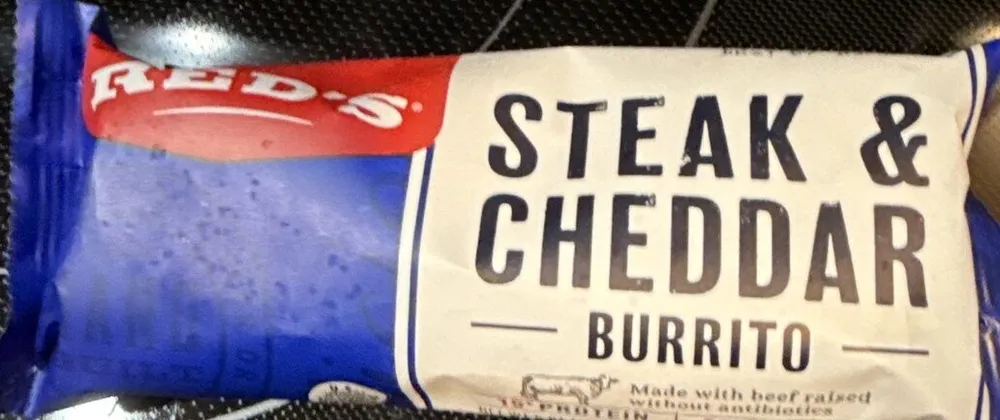 Steak & Cheddar Burrito