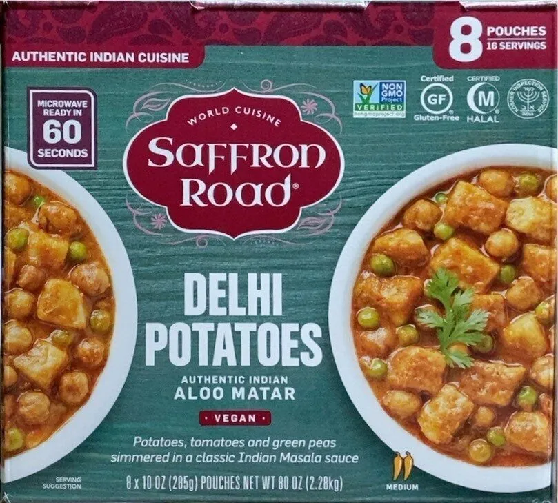 Delhi Potatoes (Aloo Matar)