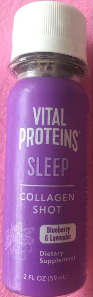 SLEEP Collagen shot blueberry & lavender
