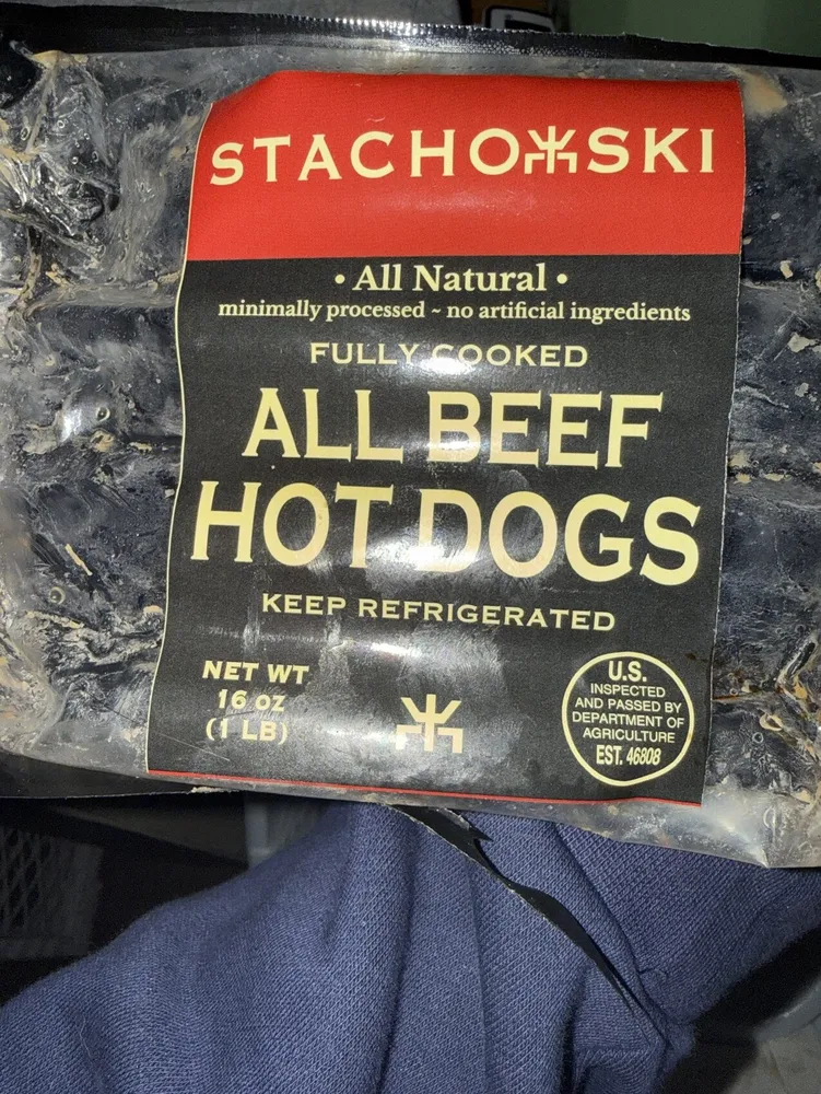 All Beef Hot Dogs