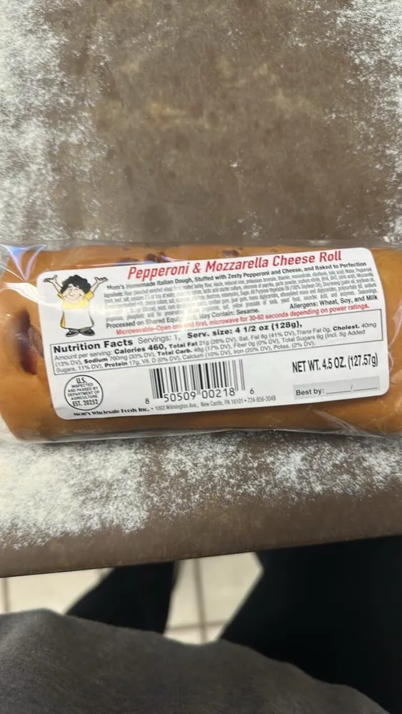 Pepperoni & Mozzarella Cheese Roll