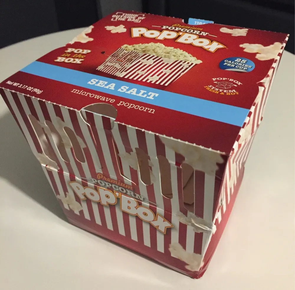 Premium Popcorn Pop’Box