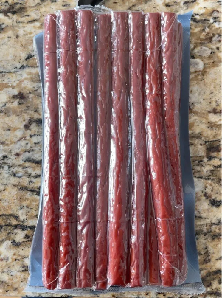 Sweet kickin meat sticks