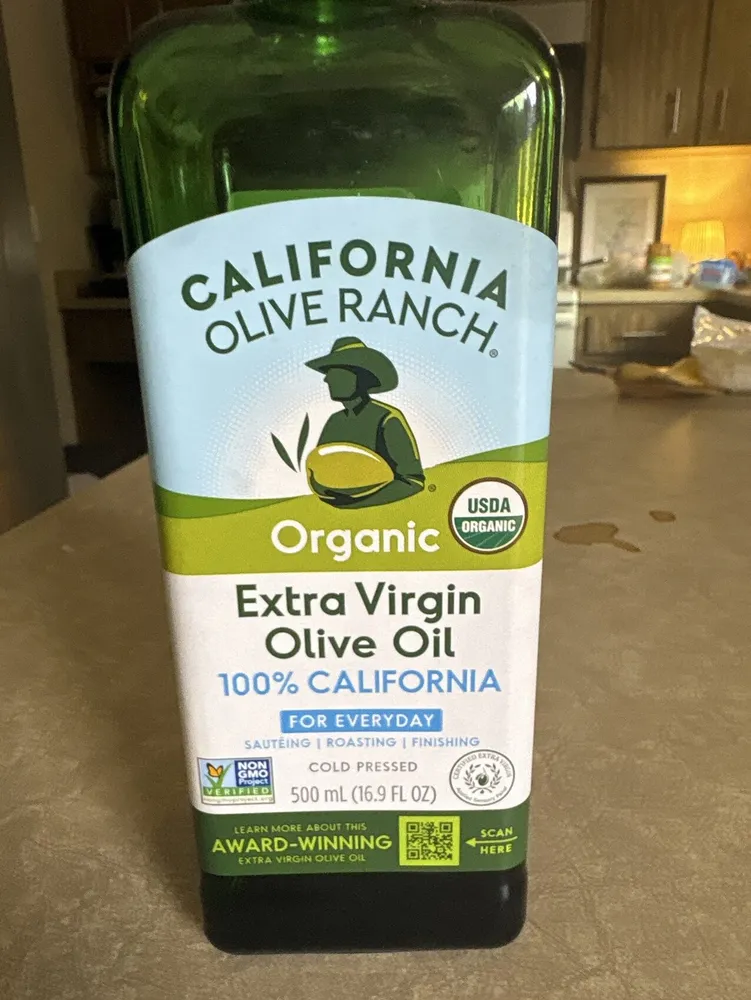 Organic Extra Virgin Olive Oil 100% California