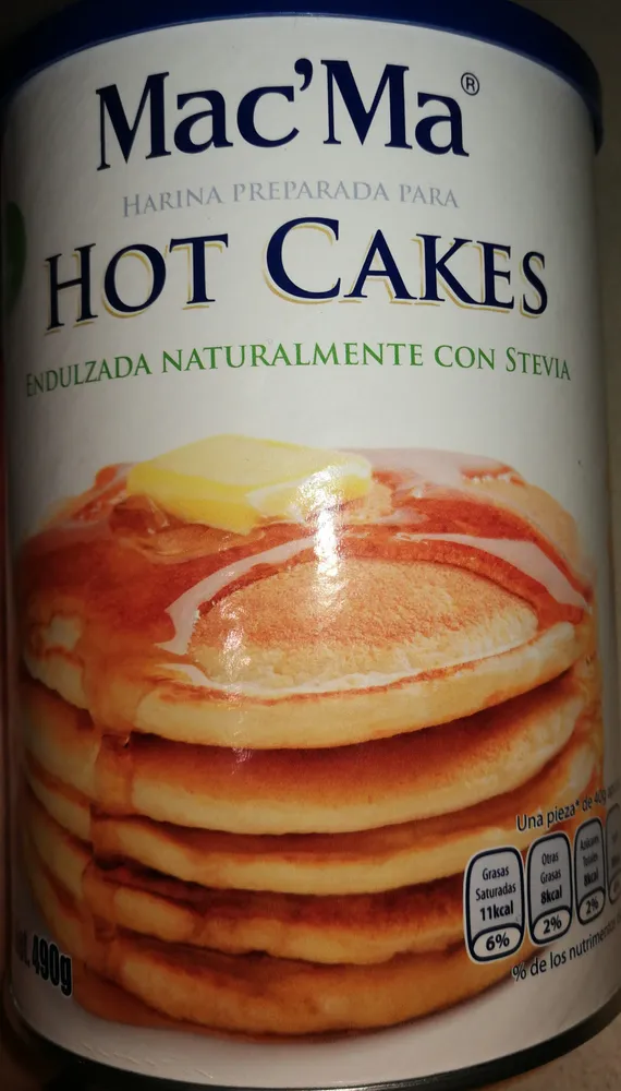 Harina preparada para Hot Cakes