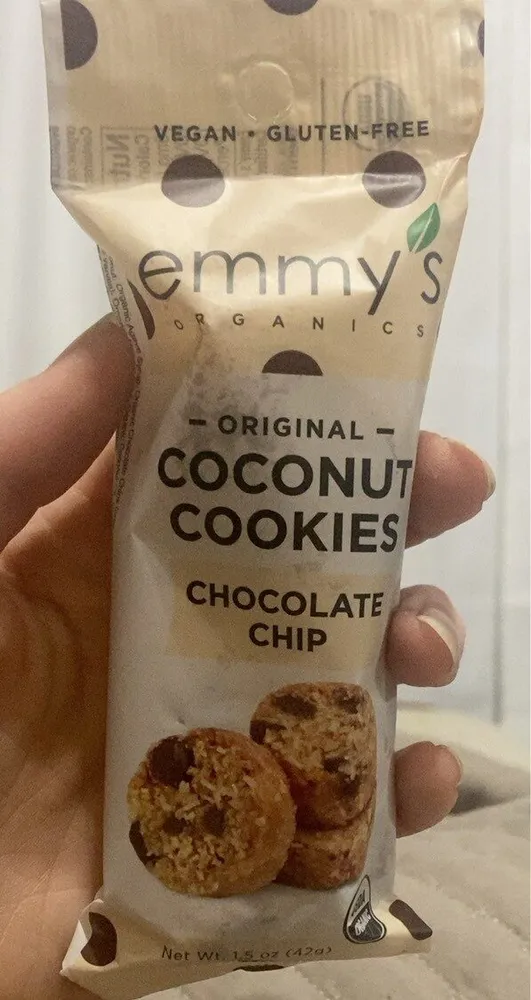 Organic Chocolate Chip Coconut Cookies